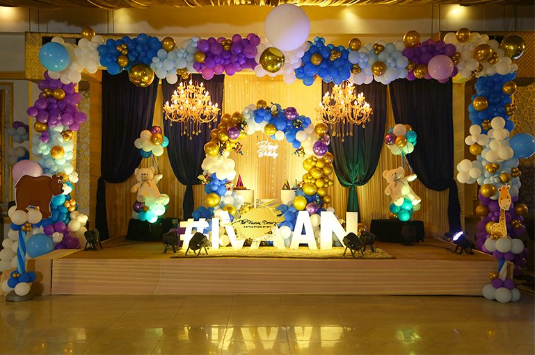 Theme party decoration